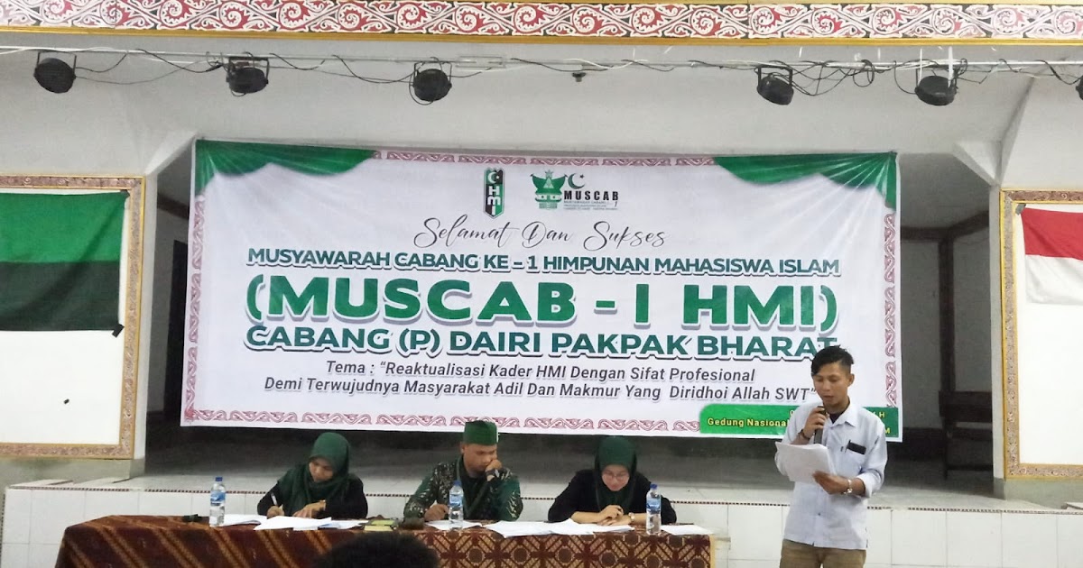 HMI pemkot takengon Gelar Musyawarah Cabang